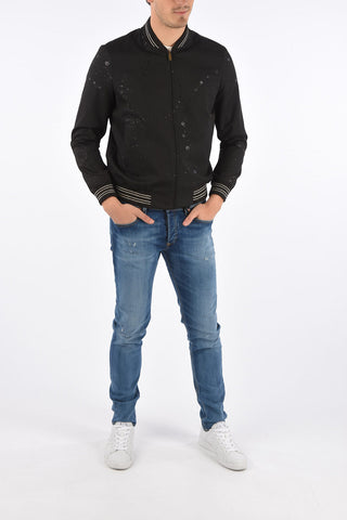 Two Pocket Bomber with Lurex Trimmings