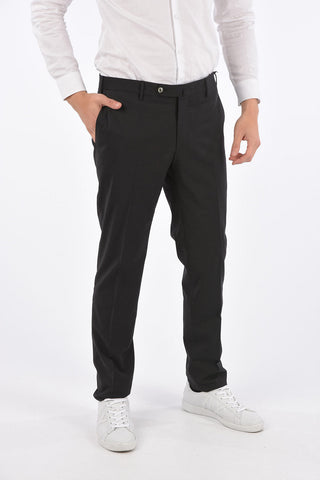Pantaloni Super Slim Fit ad Orlo Dritto