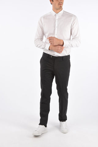 Pantaloni Super Slim Fit ad Orlo Dritto