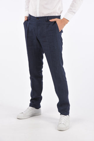 Linen Slim Fit Pants
