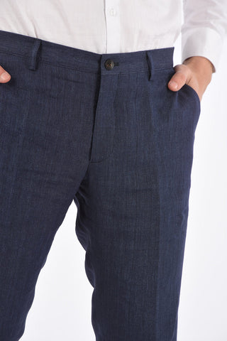 Linen Slim Fit Pants