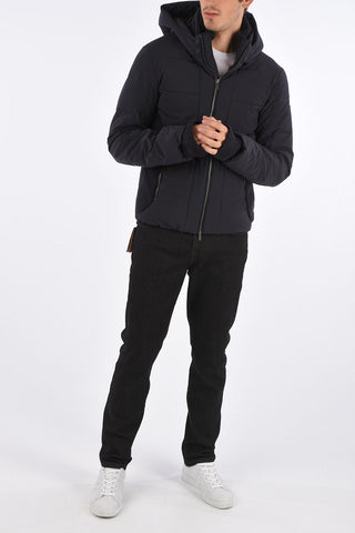 ARMANI JEANS Hooded Puffer Jacket