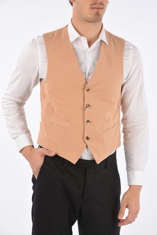 CC COLLECTION Stretch Cotton Waistcoat