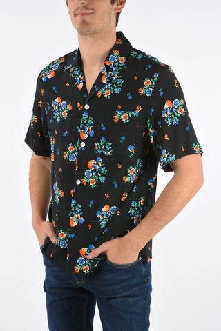 Camicia Stampata a Maniche Corte