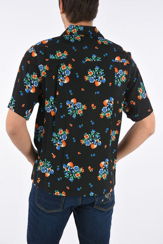 Camicia Stampata a Maniche Corte