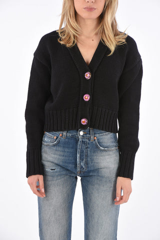 Cardigan Crop in Cotone