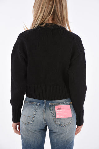Cardigan Crop in Cotone