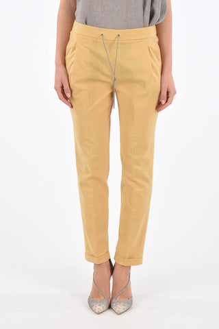 Merino Wool SPELLO Pants with Jewel Profiles