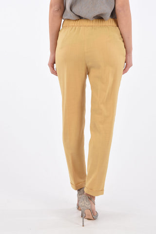 Merino Wool SPELLO Pants with Jewel Profiles
