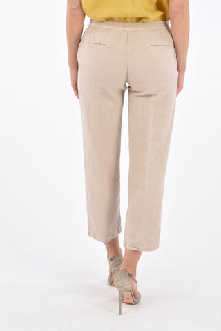 Elastic Waist Band SPARUS Cropped Pants