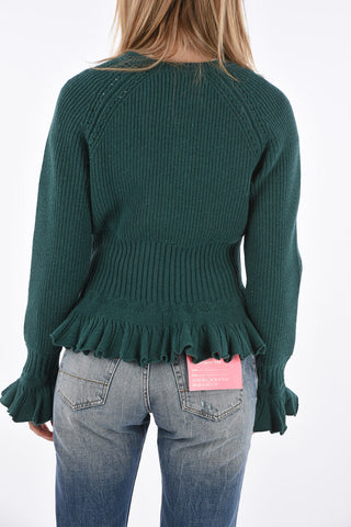 crew-neck ribbed sweater