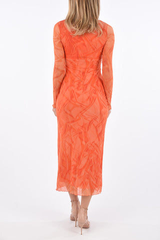 long sleeve maxi sheath dress