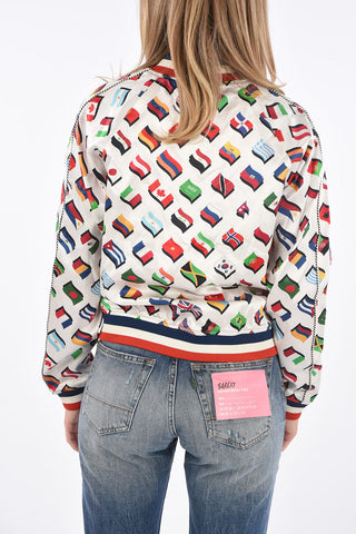Silk Printed Reversible Bomber