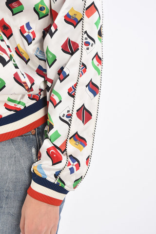 Silk Printed Reversible Bomber