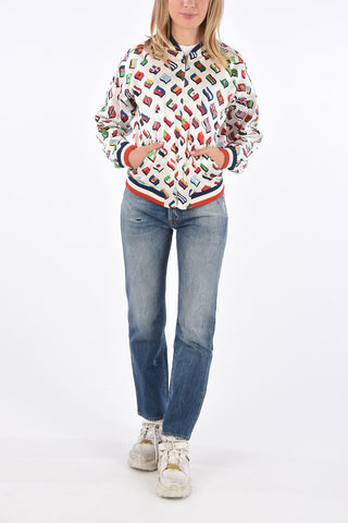 Silk Printed Reversible Bomber