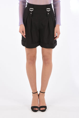 double pleat shorts