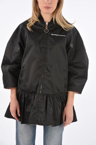 Embroidered Logo Reversible Jacket