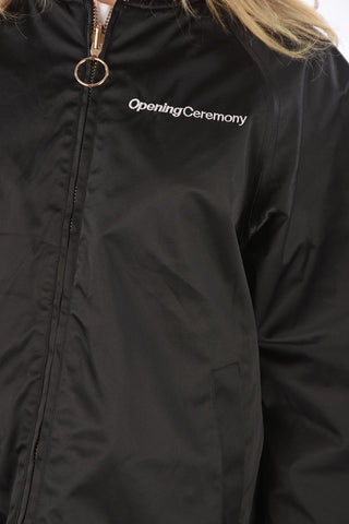 Embroidered Logo Reversible Jacket