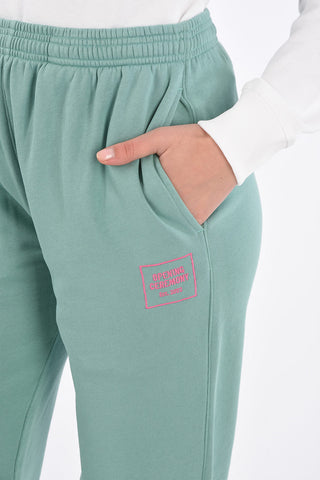 Embroidered Logo Sweat Jogger Pants