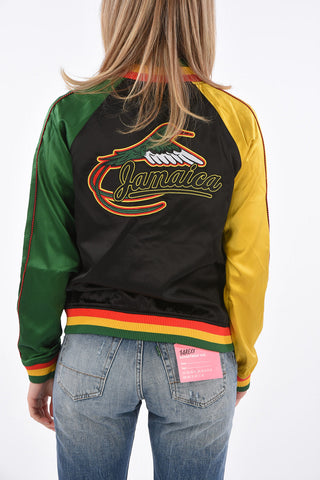 Silk Reversible Bomber