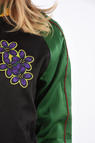 Silk Reversible Bomber