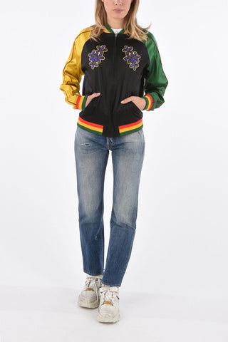 Silk Reversible Bomber