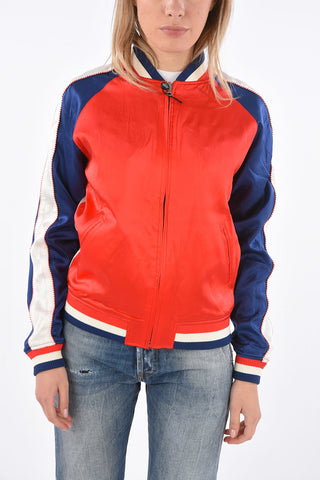 Silk Reversible Bomber