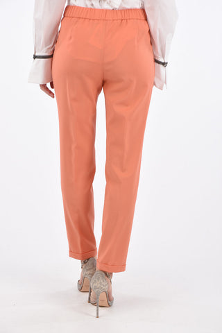 Merino Wool SPELLO Pants with Jewel Profiles
