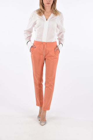 Merino Wool SPELLO Pants with Jewel Profiles