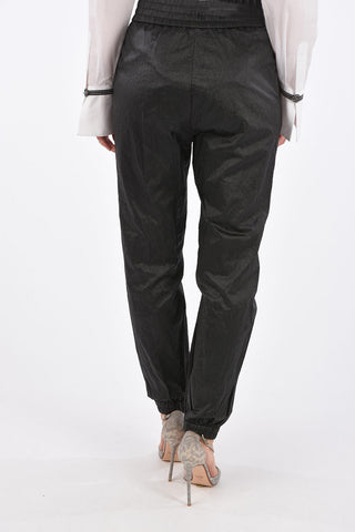 Coated Textile Joggers