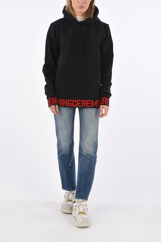 Embroidered Logo Hoodie Sweatshirt