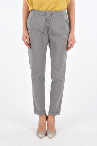 Merino Wool SPELLO Pants with Jewel Profiles