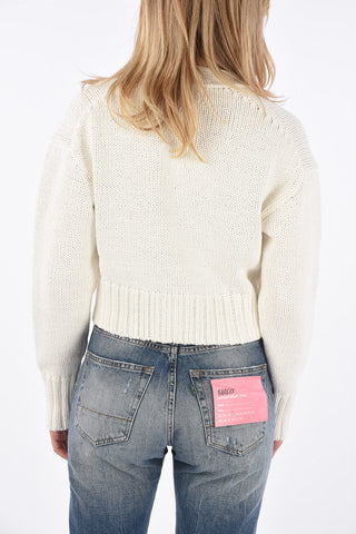 Cardigan Crop in Cotone