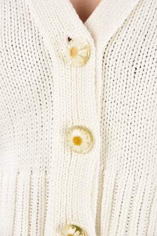 Cardigan Crop in Cotone