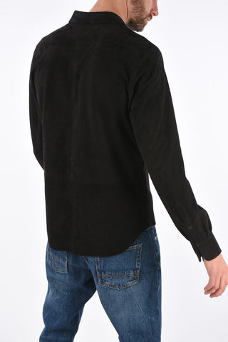 Suede Overshirt