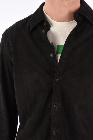 Suede Overshirt