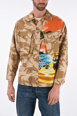 Patch Pocket HAWAII Camouflage Jacket