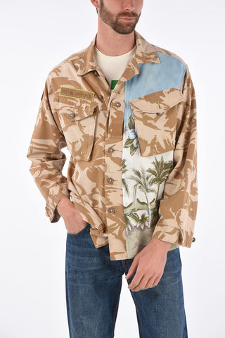 Patch Applied TROPICAL DESERT Camouflage Jacket