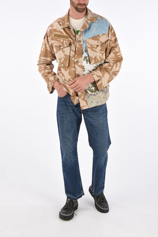 Patch Applied TROPICAL DESERT Camouflage Jacket