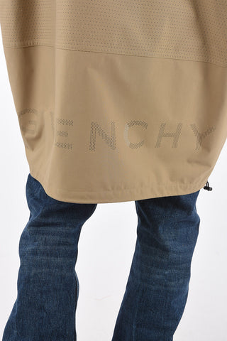 Oversized Sleeveless Parka with Hood