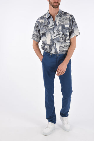 Stretch Cotton SECCO Super Slim Fit Pants