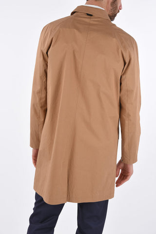 ZZEGNA Hidden Snap Button Parka 