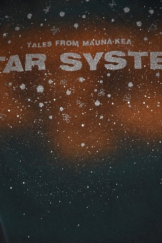 Printed SPRAY STAR SYSTEM Crew-Neck T-Shirt