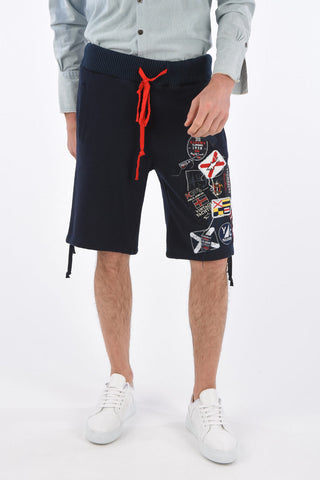 PAUL&SHARK Shorts in in Felpa con Applicazioni