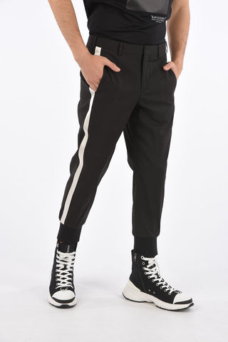 Low Rise Slim Fit Piping Pants