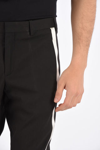Low Rise Slim Fit Piping Pants