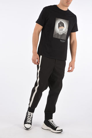 Low Rise Slim Fit Piping Pants