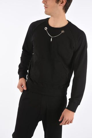 Blouson Fit Easy Fit Crew-Neck Sweatshirt
