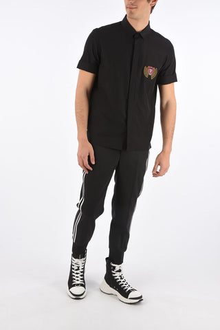 Low-Rise Slim Fit Piping Pants