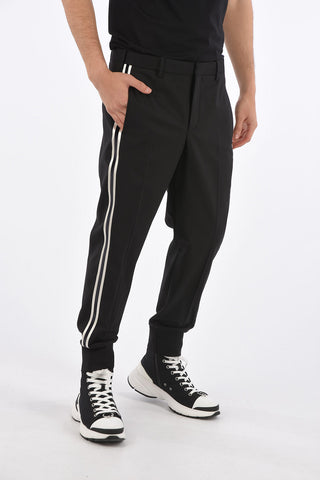 Low Rise Slim Fit Piping Pants